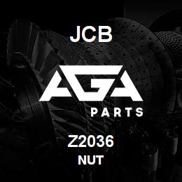 Z2036 JCB NUT | AGA Parts