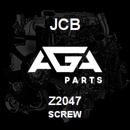 Z2047 JCB SCREW | AGA Parts