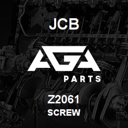 Z2061 JCB SCREW | AGA Parts