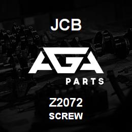 Z2072 JCB SCREW | AGA Parts