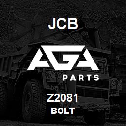 Z2081 JCB BOLT | AGA Parts