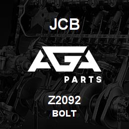 Z2092 JCB BOLT | AGA Parts