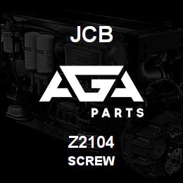 Z2104 JCB SCREW | AGA Parts