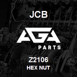 Z2106 JCB HEX NUT | AGA Parts