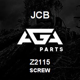 Z2115 JCB SCREW | AGA Parts