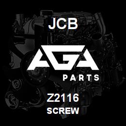 Z2116 JCB SCREW | AGA Parts