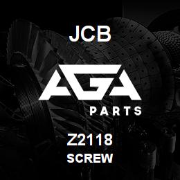 Z2118 JCB SCREW | AGA Parts