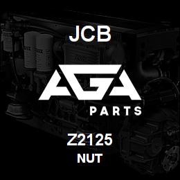 Z2125 JCB NUT | AGA Parts