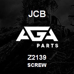 Z2139 JCB SCREW | AGA Parts