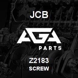 Z2183 JCB SCREW | AGA Parts