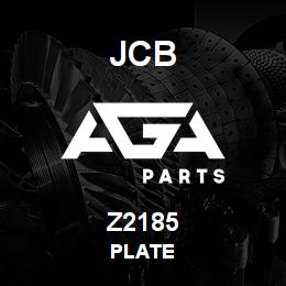 Z2185 JCB PLATE | AGA Parts