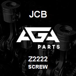 Z2222 JCB SCREW | AGA Parts