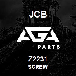 Z2231 JCB SCREW | AGA Parts