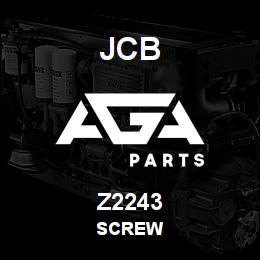 Z2243 JCB SCREW | AGA Parts