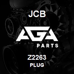 Z2263 JCB PLUG | AGA Parts