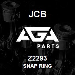 Z2293 JCB SNAP RING | AGA Parts