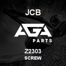 Z2303 JCB SCREW | AGA Parts