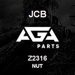 Z2316 JCB NUT | AGA Parts