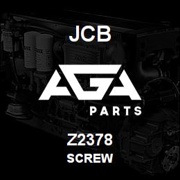 Z2378 JCB SCREW | AGA Parts
