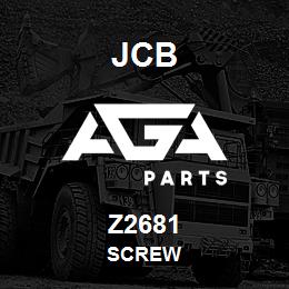Z2681 JCB SCREW | AGA Parts