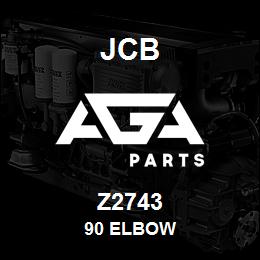Z2743 JCB 90 Elbow | AGA Parts