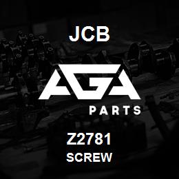 Z2781 JCB SCREW | AGA Parts