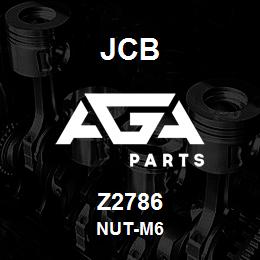 Z2786 JCB NUT-M6 | AGA Parts