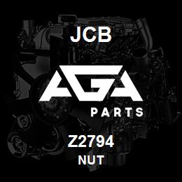 Z2794 JCB NUT | AGA Parts