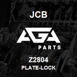 Z2804 JCB PLATE-LOCK | AGA Parts