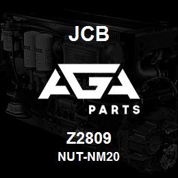 Z2809 JCB NUT-NM20 | AGA Parts