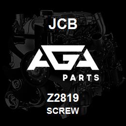 Z2819 JCB SCREW | AGA Parts
