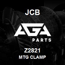 Z2821 JCB Mtg Clamp | AGA Parts