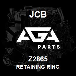 Z2865 JCB Retaining Ring | AGA Parts