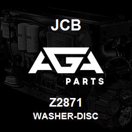 Z2871 JCB WASHER-DISC | AGA Parts
