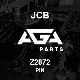 Z2872 JCB Pin | AGA Parts