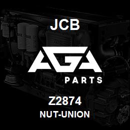 Z2874 JCB NUT-UNION | AGA Parts