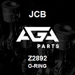 Z2892 JCB O-RING | AGA Parts
