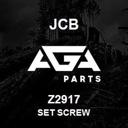 Z2917 JCB SET SCREW | AGA Parts