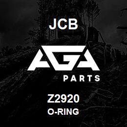 Z2920 JCB O-RING | AGA Parts