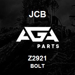 Z2921 JCB BOLT | AGA Parts