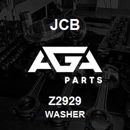 Z2929 JCB WASHER | AGA Parts