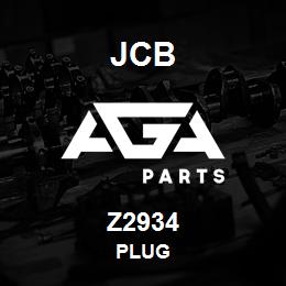 Z2934 JCB PLUG | AGA Parts