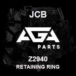Z2940 JCB Retaining Ring | AGA Parts