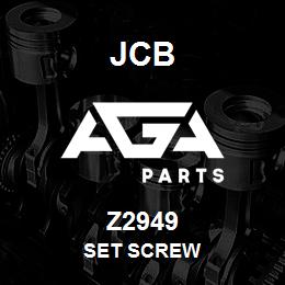 Z2949 JCB SET SCREW | AGA Parts