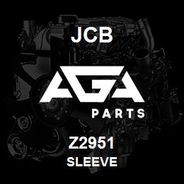 Z2951 JCB Sleeve | AGA Parts