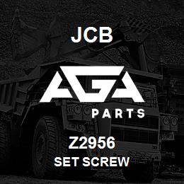 Z2956 JCB SET SCREW | AGA Parts