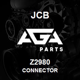 Z2980 JCB CONNECTOR | AGA Parts