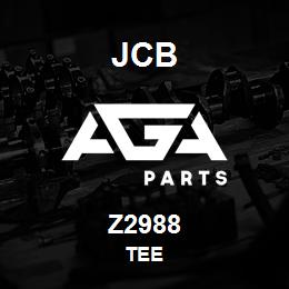 Z2988 JCB TEE | AGA Parts