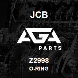 Z2998 JCB O-RING | AGA Parts