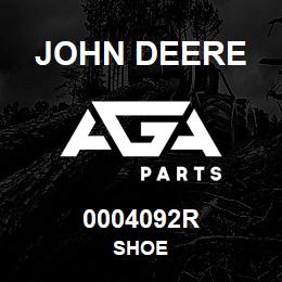 0004092R John Deere SHOE | AGA Parts